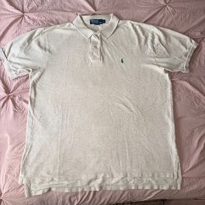 Polo by Ralph Lauren cream polo shirt